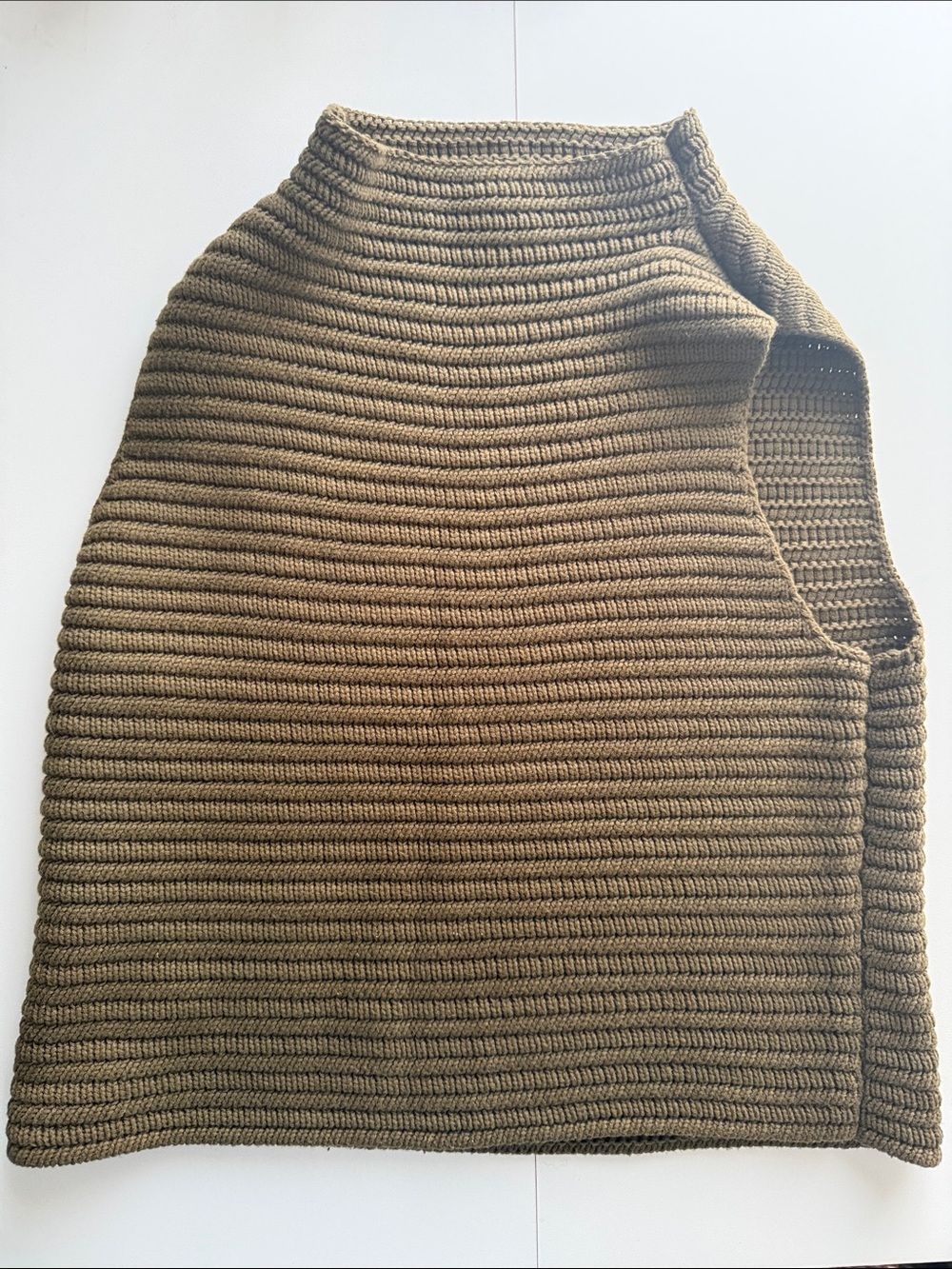 Ribbed knit tank top